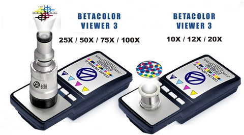 BetaColor Viewer Model 3 - Visual LED CMYK Color Separation &amp; Magnification