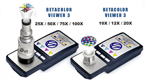BetaColor Viewer Model 3 - Visual LED CMYK Color Separation & Magnification