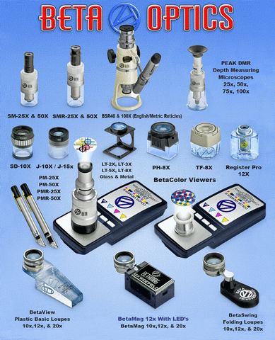 Magnifiers, Microscopes, Linen Testers, BetaColor Viewers