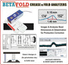 BETAFOLD FOLDING CARTON CREASE & FOLD ANALYZERS / ADVANCED SOFTWARE UPGRADE