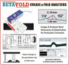 BETAFOLD FOLDING CARTON CREASE & FOLD ANALYZERS / FOLDING CARTON ANALYSIS FOR CREASING AND SCORING