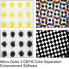 Micro Dottie 3 - CMYK Color Separation USB Video Microscope 500X Enlargement