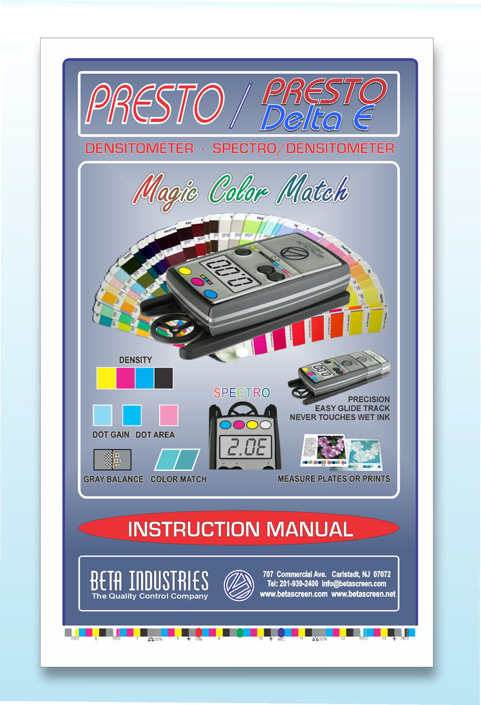 BETACOLOR PRESTO DENSITOMETER - The All-In-One Easiest & Most Affordable Densitometer