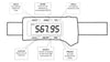 BETA PRECISION DIGITAL ELECTRONIC RULER - Exact Measurement of Materials & Stretch - Feature Diagram