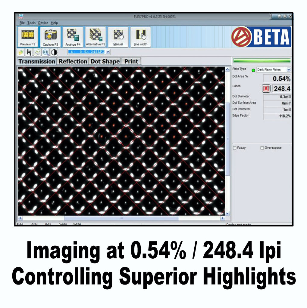The NEW BetaFlex Pro2 Plate Image & Print Analyzer - The Best Just Got Better