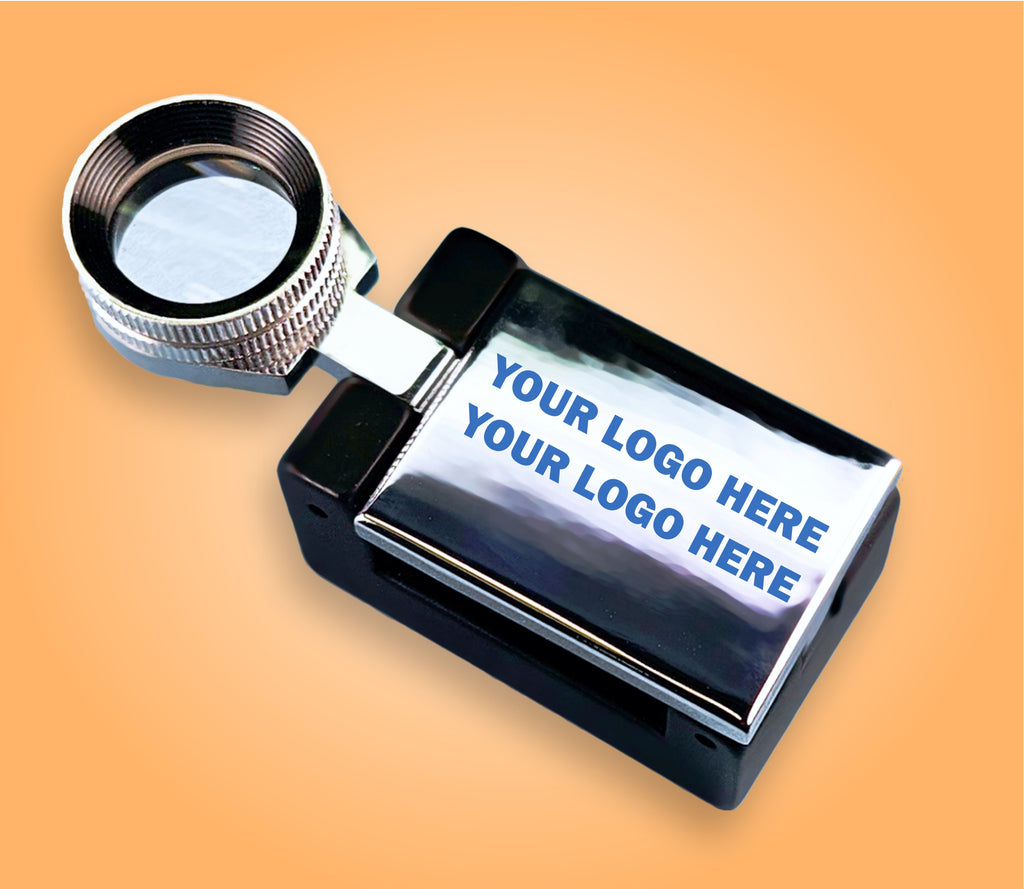 Blank Betamag 12X Wide Field Magnifiers With  Powerful LED's, Customizable for Your Logo
