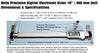 Beta Precision Digital Electronic Ruler diagram