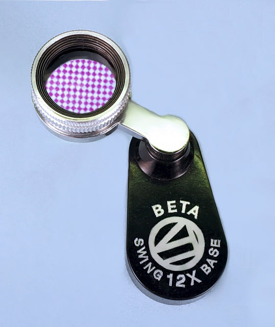 SWINGBASE 12X - WIDE FIELD, FLAT FIELD, COLOR CORRECT MAGNIFIER