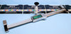 BETA PRECISION DIGITAL ELECTRONIC RULER - Exact, non-contact measurement of materials and stretch. Label measurement shown